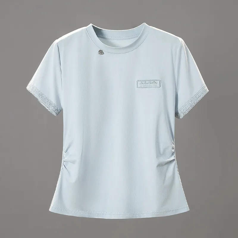 TOUCH T Shirts Women's Light Blue-2