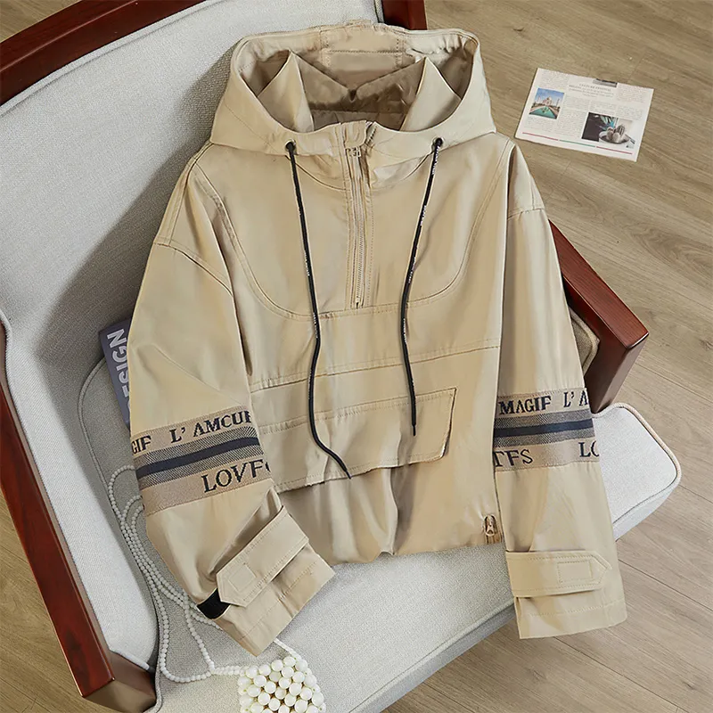 Cypress House Jackets & Coats Women's Khaki-3