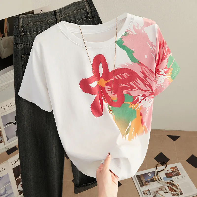 TOUCH T Shirts Women's White-2