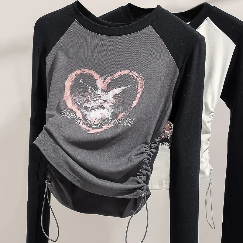Cypress House T Shirt Women's Dark Gray & Black-2