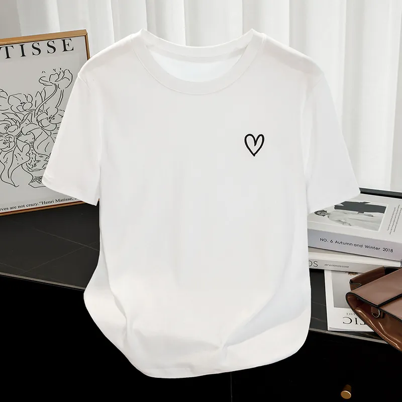 TOUCH Set in Sleeve T Shirt Women's-2