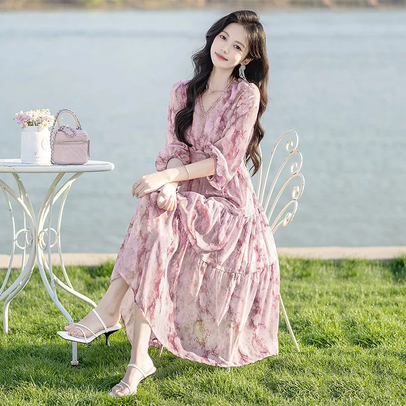 Cypress House Long Sleeved Dress Women's-5