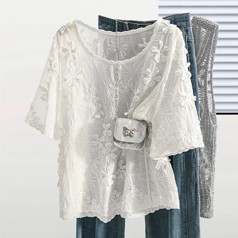 TOUCH T Shirts Women's White-2