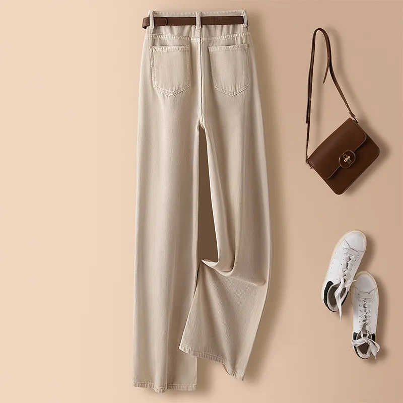 Cypress House Jeans Women's Beige Khaki-3
