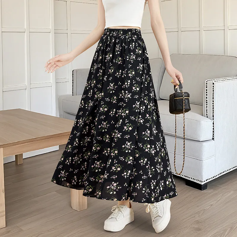 TOUCH Casual Long Skirt Women's-6