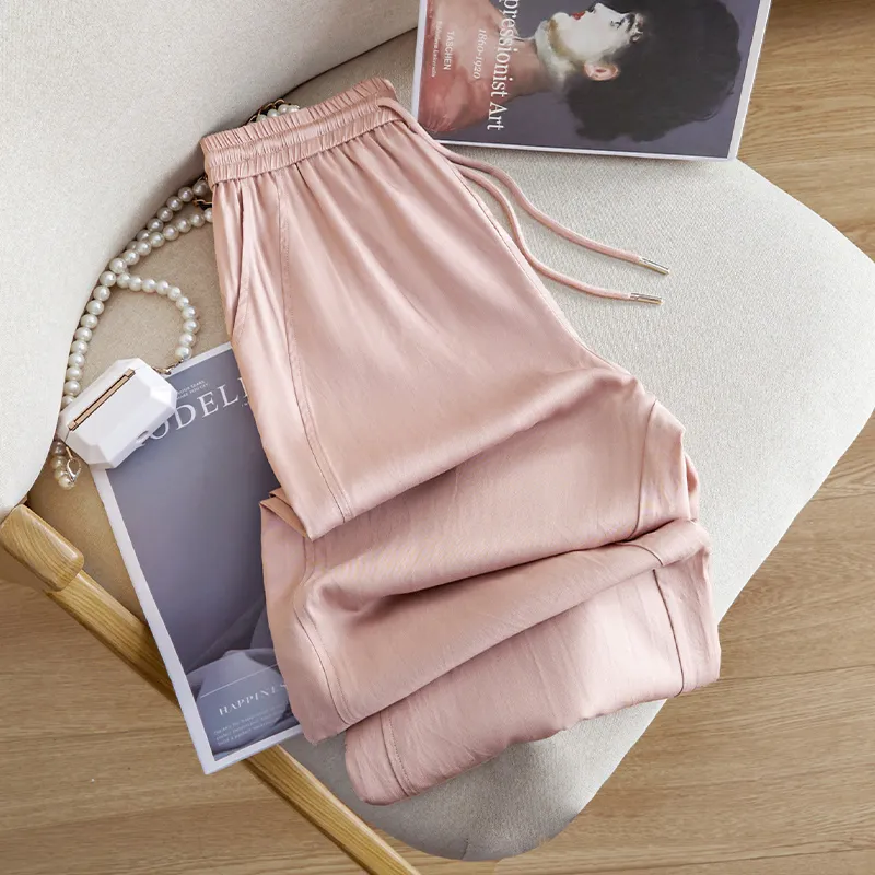 TOUCH Casual Pants Women's Pink-2