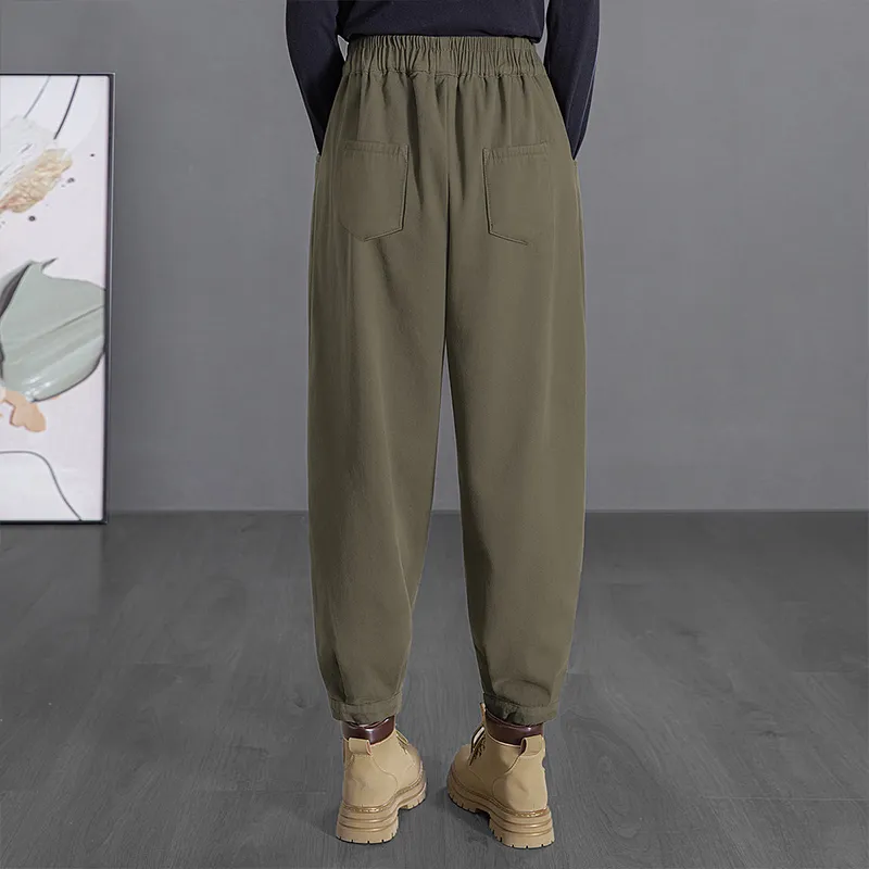 Cypress House Casual Pants Women's Dark Khaki-4