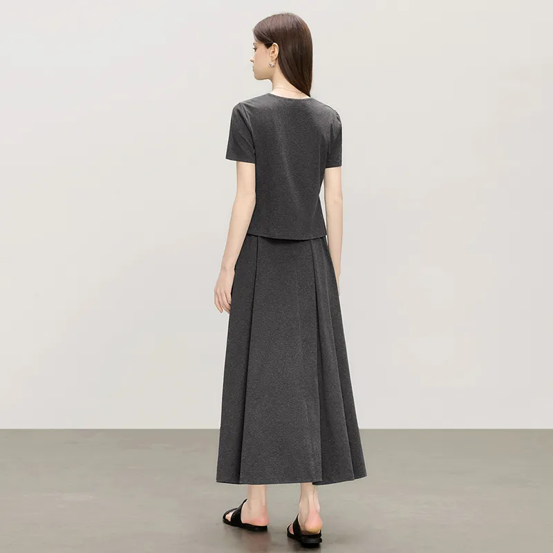 TOUCH Two Piece Skirt Sets Women's-3