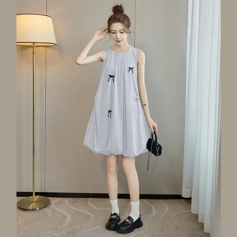 Cypress House Sleeveless Dress Women's Light Blue-1