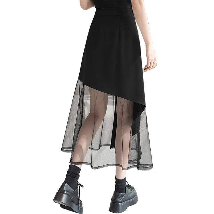 Cypress House Casual Long Skirt Women's Black-1