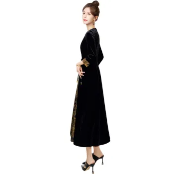 Cypress House Long Sleeved Dress Women's Black