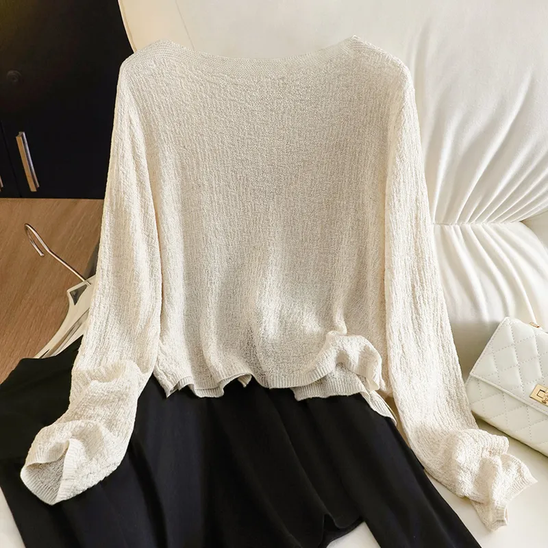 TOUCH Knitwear Women's Beige Apricot-4
