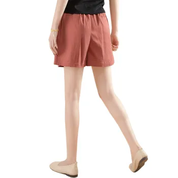 Cypress House Casual Shorts Women's Coral Orange