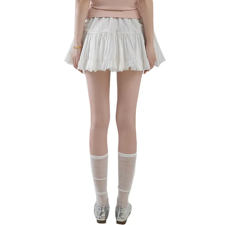 Cypress House Casual Short Skirts Women's White-1