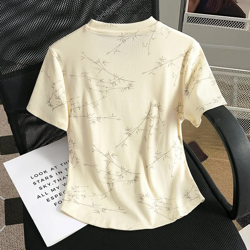 Cypress House T Shirt Women's Apricot-3