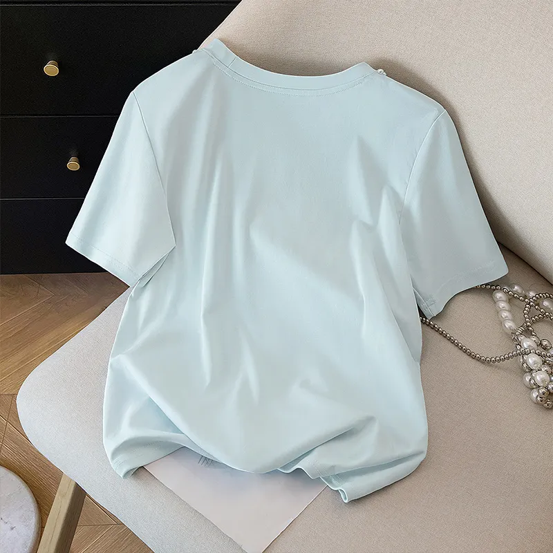 Cypress House T Shirt Women's Light Blue-3