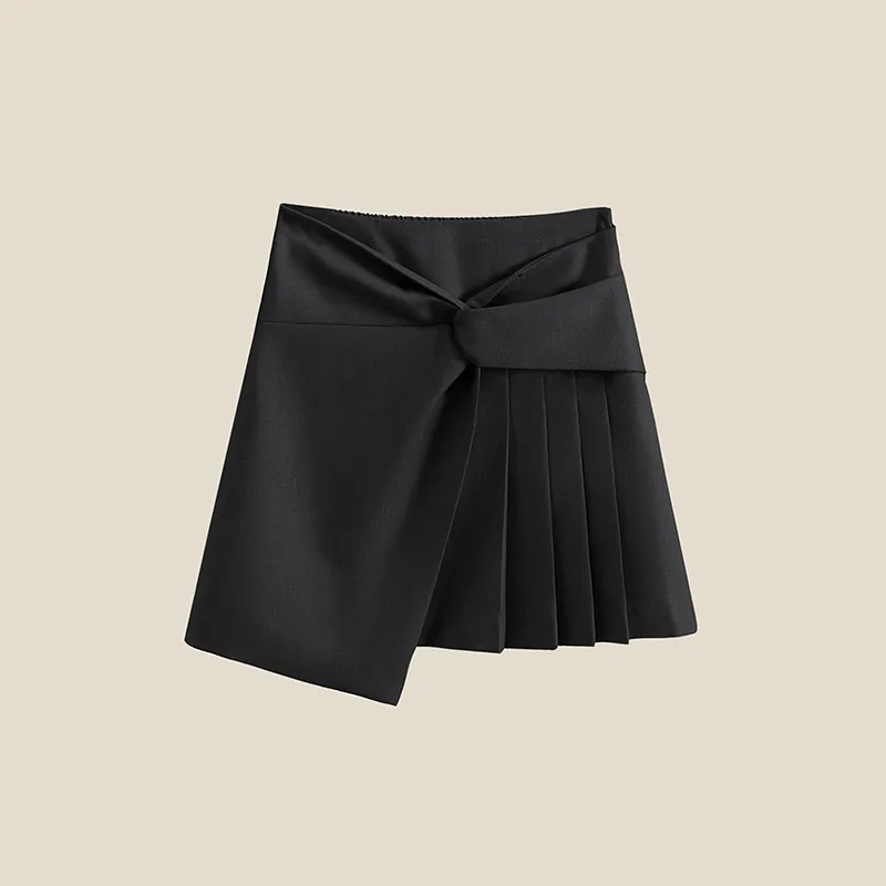 TOUCH Casual Short Skirts Women's Black-2