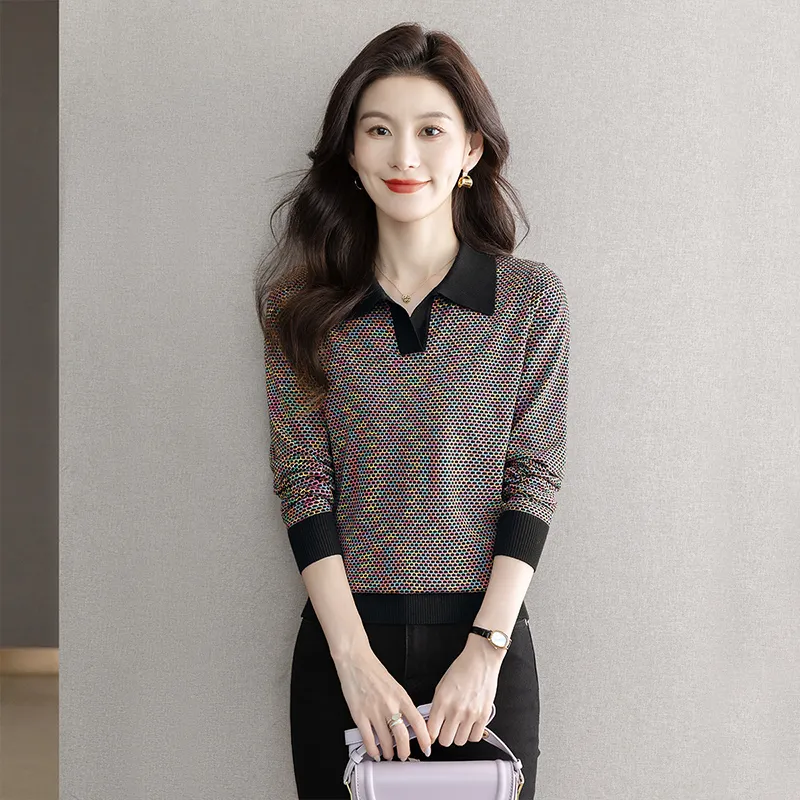 Cypress House Knitwear Women's Black Red-2