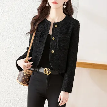 Cypress House Cropped Coat Women's Black