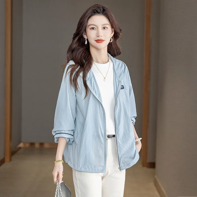 Cypress House Jackets Coats Women's Light Blue-4