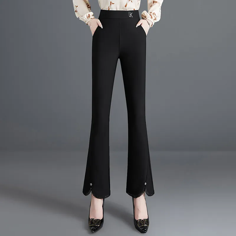 TOUCH Casual Pants Women's Black-5
