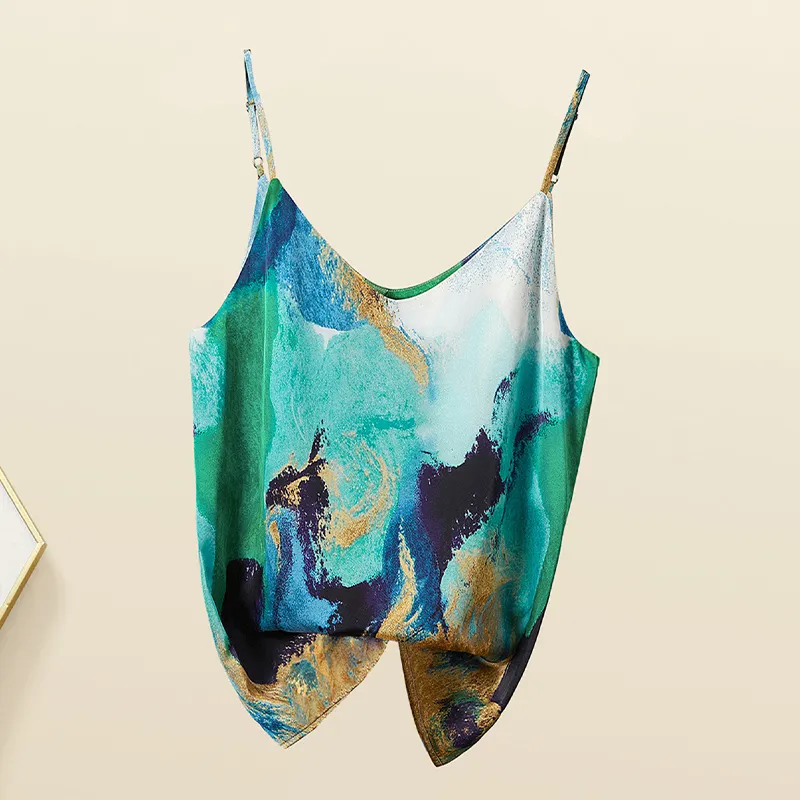 TOUCH Camisole Women's Turquoise-4