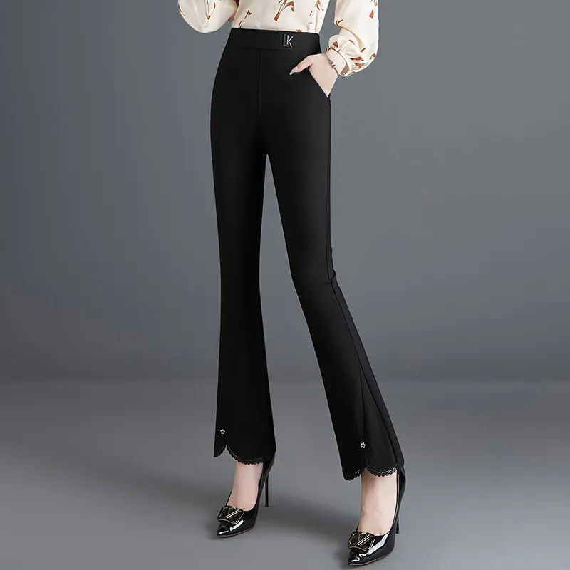 TOUCH Casual Pants Women's Black-4