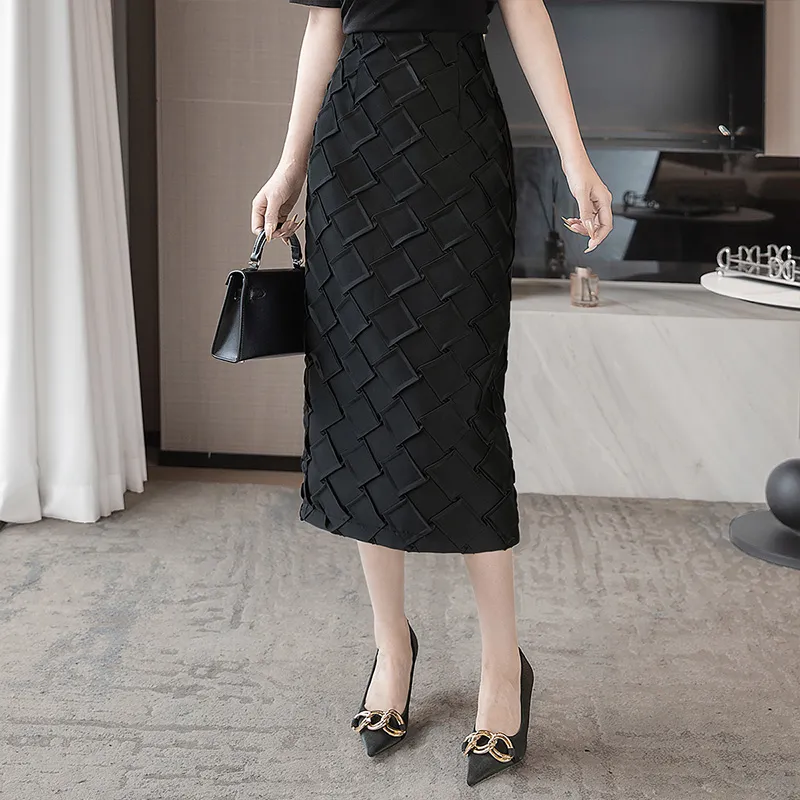 Cypress House Casual Long Skirt Women's Black-6