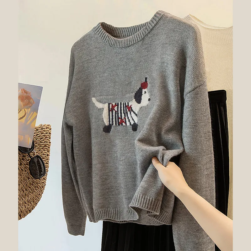 Cypress House Knitwear Women's Dark Gray-2