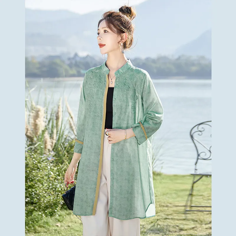 Cypress House Shirt Women's Turquoise-1