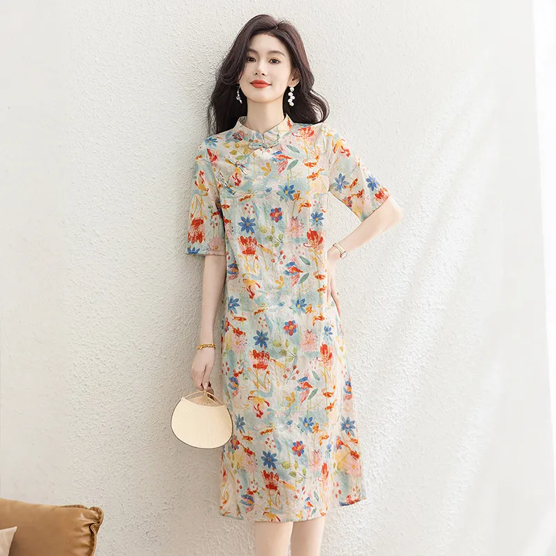 Cypress House Short Sleeved Dress Women's-6