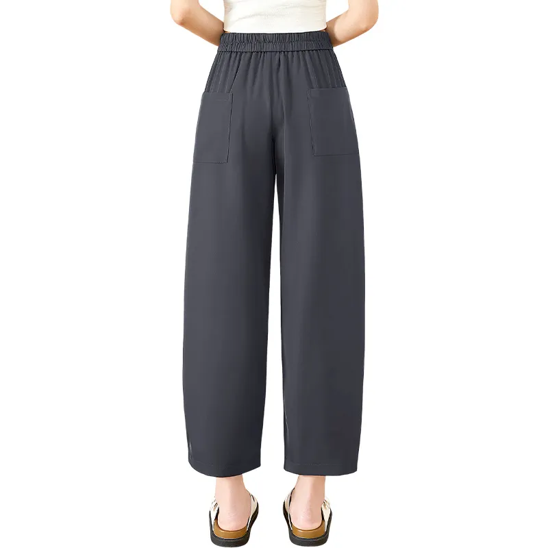TOUCH Casual Pants Women's Dark Gray-1