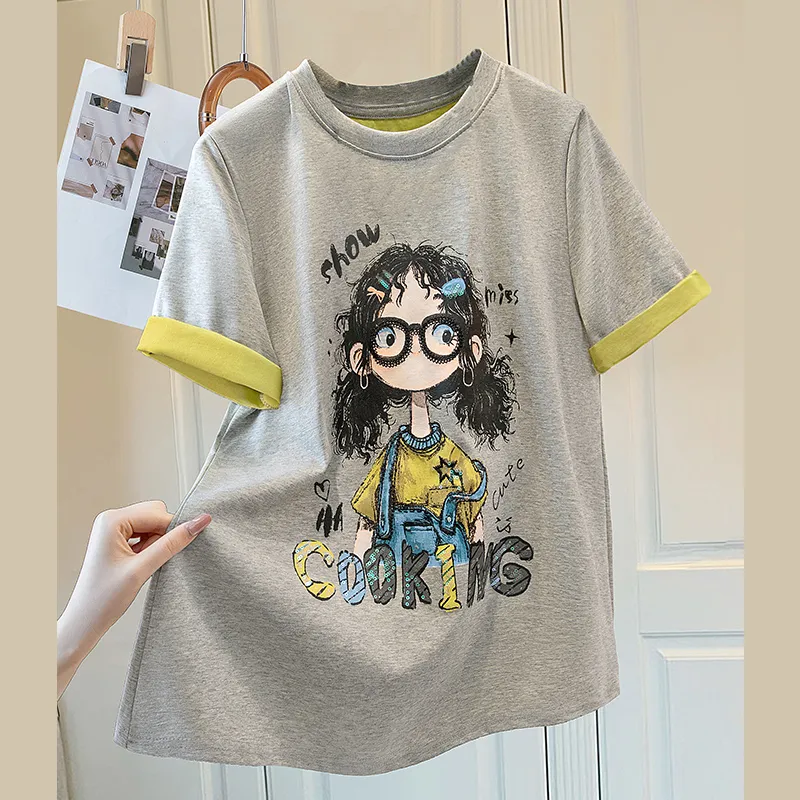Cypress House T Shirts Women's Light Gray-2