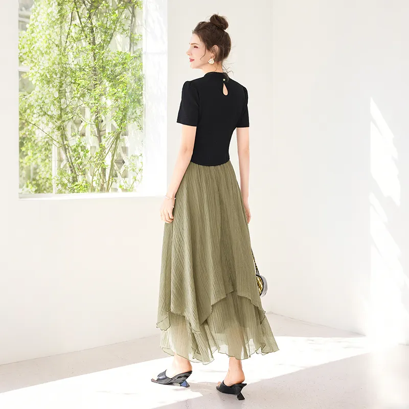 TOUCH Two Piece Skirt Sets Women's-3