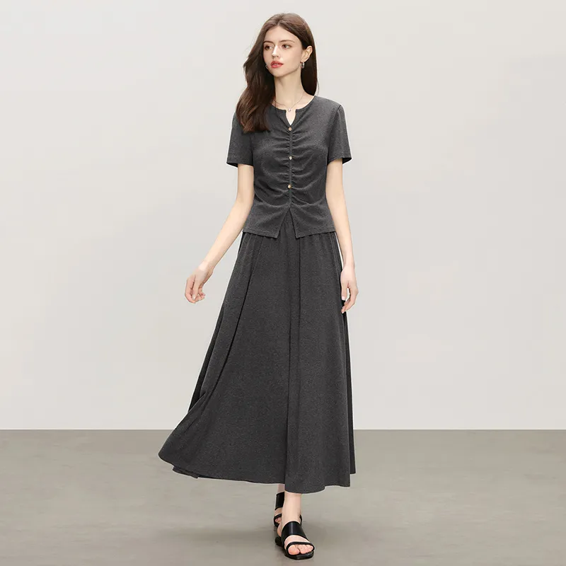 TOUCH Two Piece Skirt Sets Women's-2