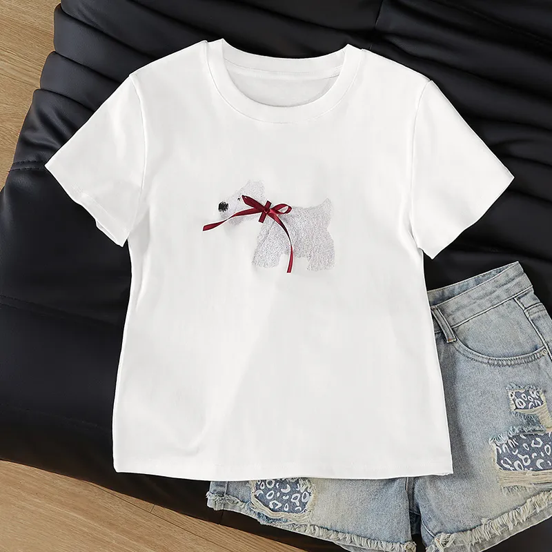 TOUCH Set in Sleeve T Shirt Women's-2