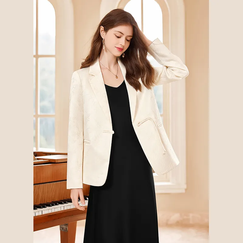 TOUCH Business Suit Women's Beige-5