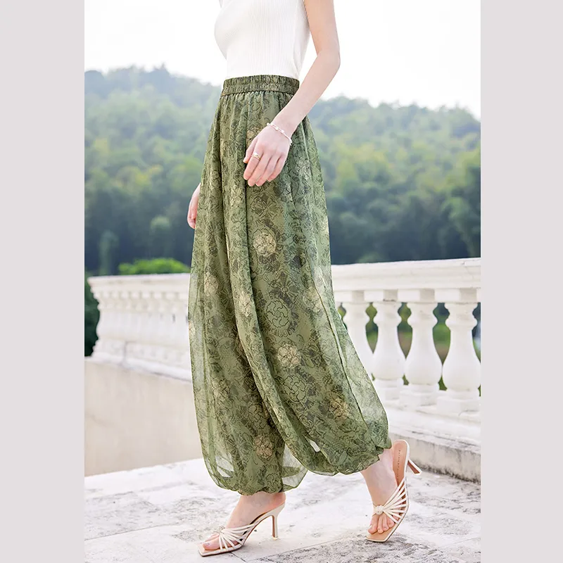 TOUCH Casual Pants Women's Dark Green-4