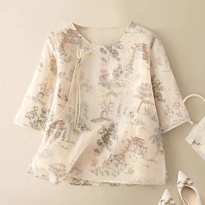 Cypress House Shirt Women's Apricot-2
