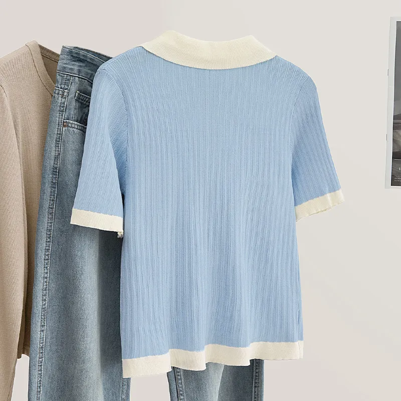 TOUCH Knitwear Women's Light Blue-3
