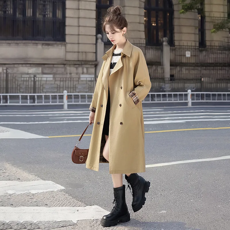 Cypress House Trench Coat Women's Khaki-5