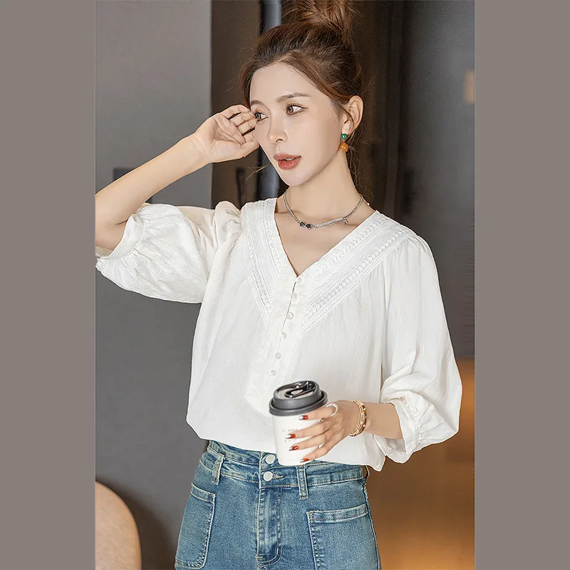Cypress House Shirt Women's White-1