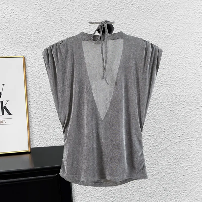 TOUCH T Shirt Women's Silver Gray-3