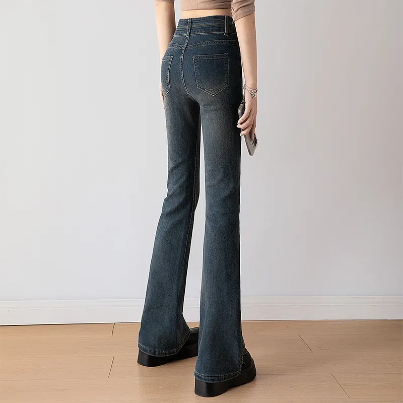 Cypress House Jeans Women's Vintage Dark Blue-2