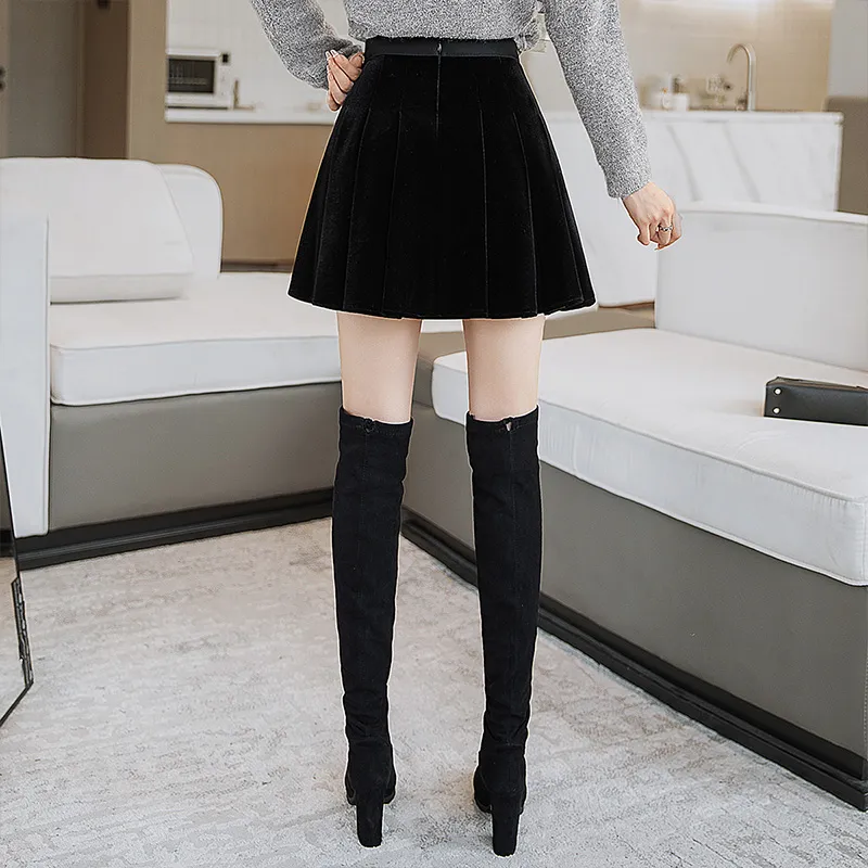 Cypress House Casual Short Skirts Women's Black-3