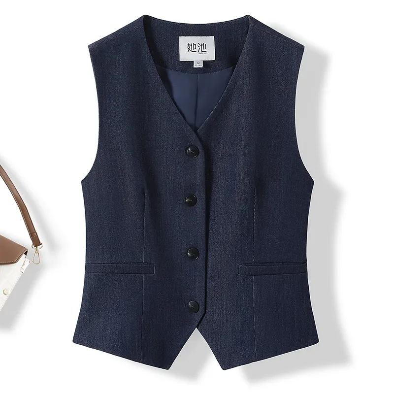 TOUCH Vests Women's Dark Blue-2