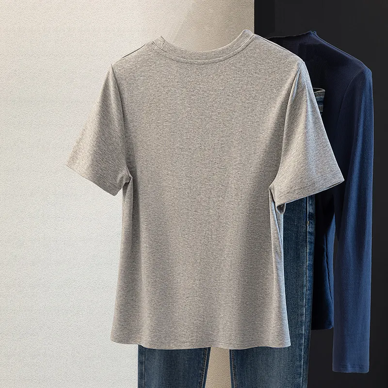 Cypress House T Shirt Women's Light Gray-3