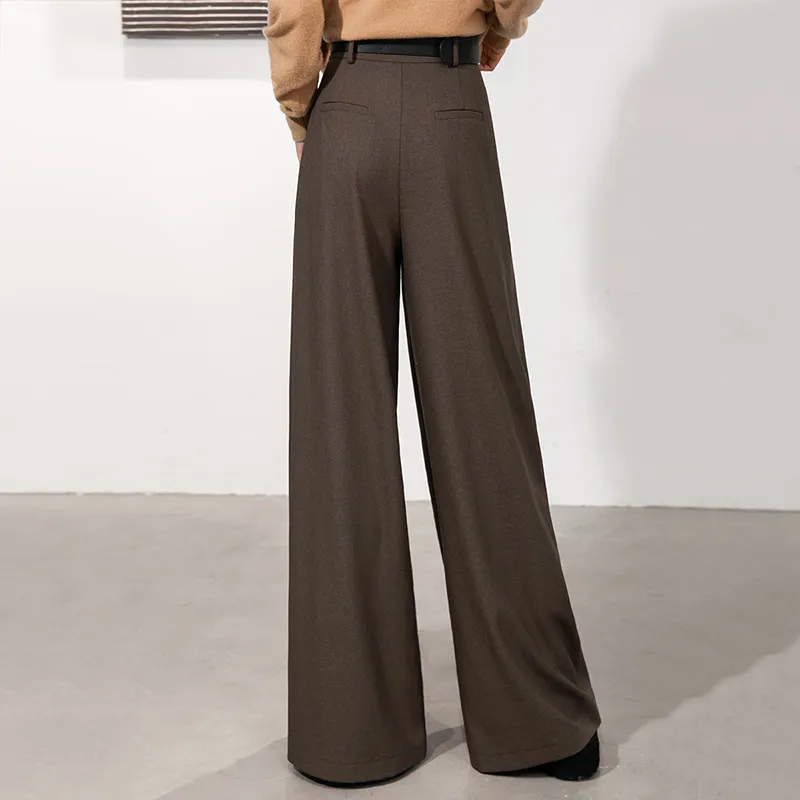 Cypress House Casual Pants Women's Maillard Style Brown-3