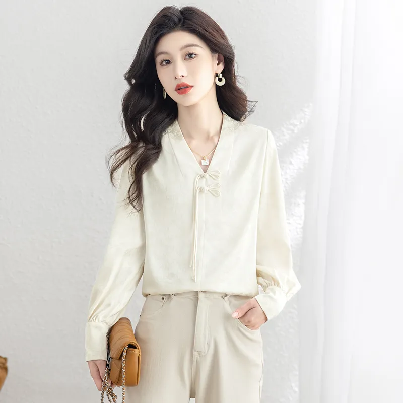 Cypress House Shirt Women's Cream Beige-3