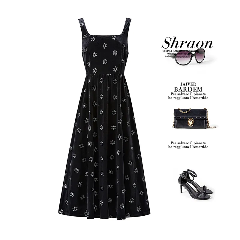 TOUCH Sleeveless Dress Women's Black-2